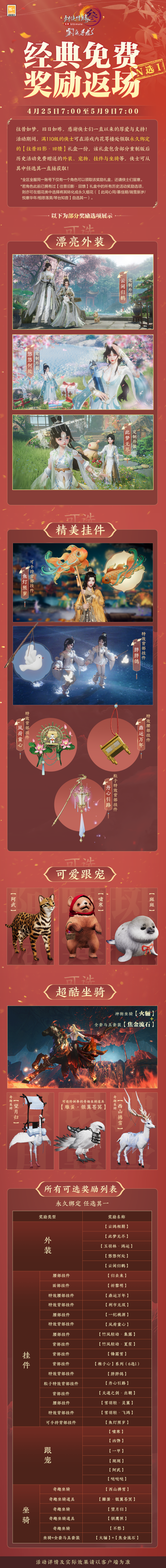 新资料片“雾海寻龙”4月25日公测