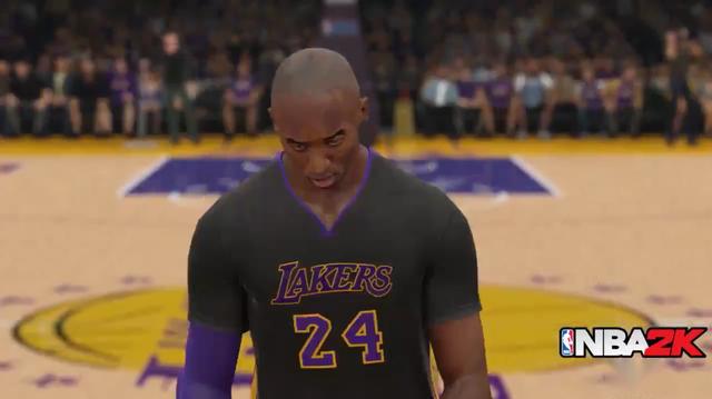 科比退役4周年的日子《NBA 2K20》发视频纪念科比退役