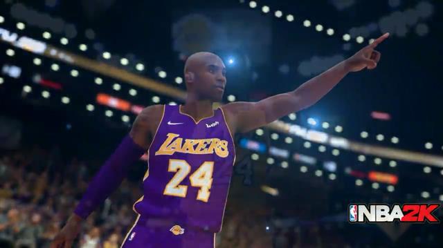 科比退役4周年的日子《NBA 2K20》发视频纪念科比退役