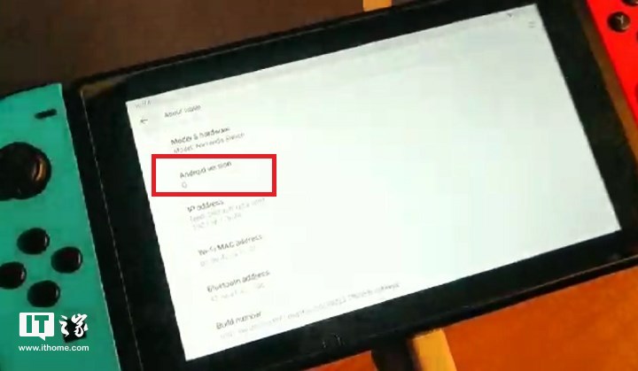 开发者在任天堂Switch刷入安卓Q系统