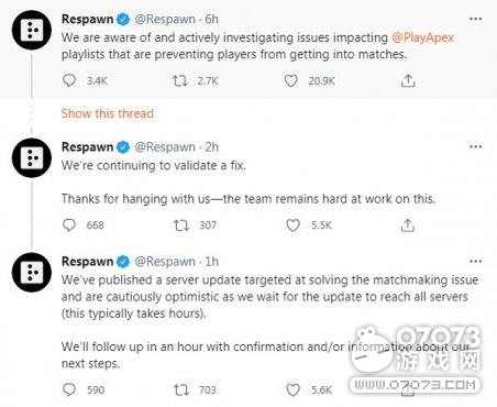 《Apex英雄》遭到黑客入侵 只为请求官方拯救《泰坦陨落》！