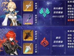 原神角色培养优先度四星排行榜